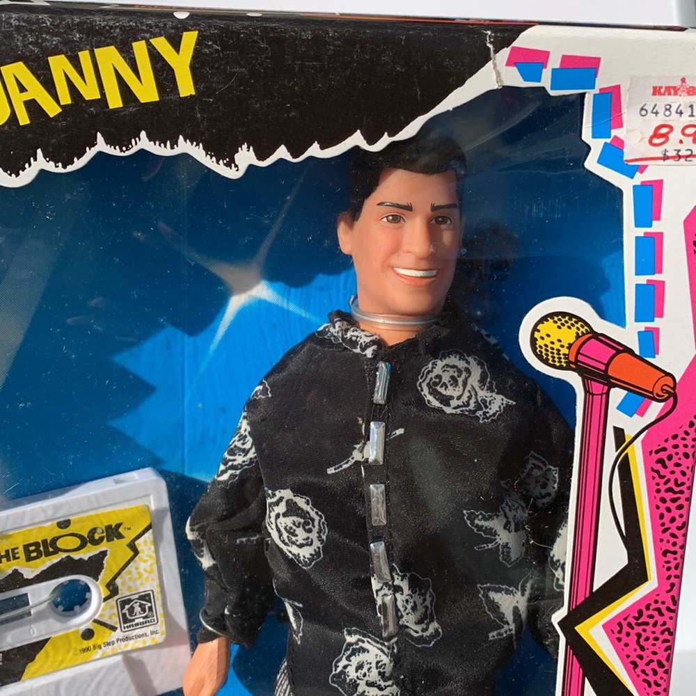 Vintage toys Danny new kids on the block doll 1990